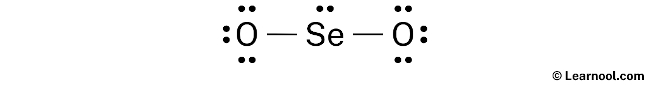 SeO2 Lewis Structure (Step 2)