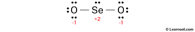 SeO2 Lewis Structure (Step 3)