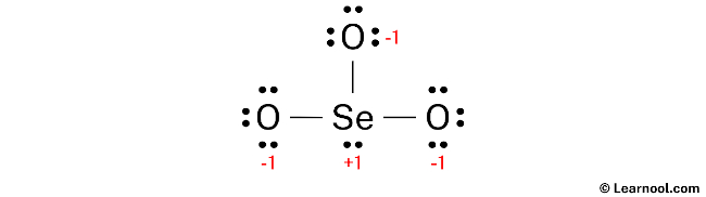 SeO32- Lewis Structure (Step 3)