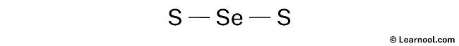 SeS2 Lewis Structure (Step 1)
