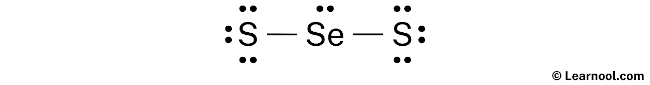 SeS2 Lewis Structure (Step 2)