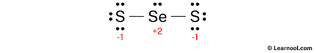 SeS2 Lewis Structure (Step 3)