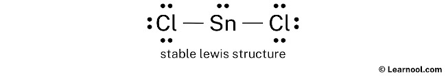 SnCl2 Lewis Structure (Step 2)