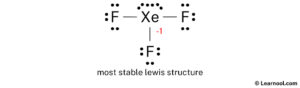 XeF3- Lewis structure - Learnool