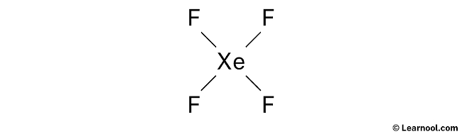 XeF4 Lewis Structure (Step 1)