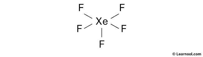 XeF5+ Lewis Structure (Step 1)