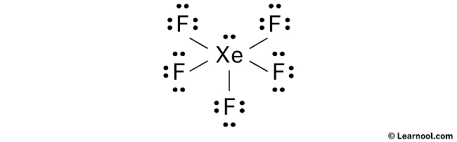 XeF5+ Lewis Structure (Step 2)