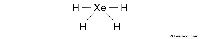 XeH4 Lewis Structure (Step 1)