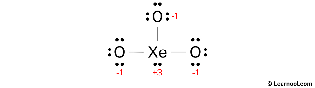 XeO3 Lewis Structure (Step 3)