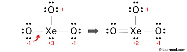 XeO3 Lewis Structure (Step 4)