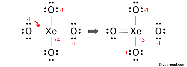 XeO4 Lewis Structure (Step 4)