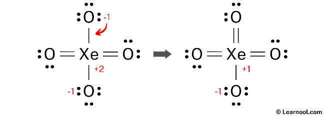 XeO4 Lewis Structure (Step 6)
