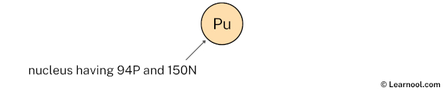 Plutonium nucleus