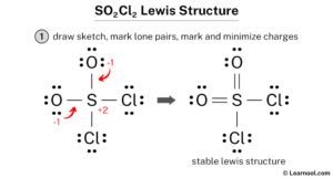 SO2Cl2 Lewis structure - Learnool