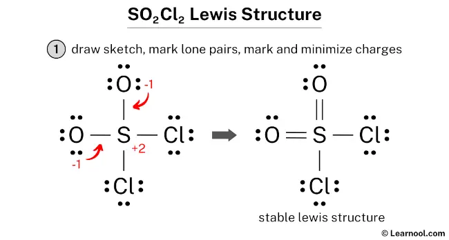 SO2Cl2 Lewis Structure