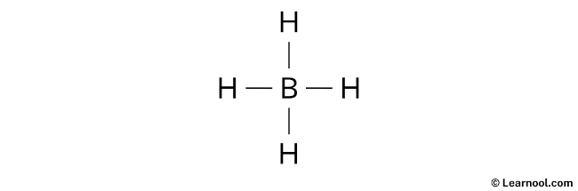 BH4- Lewis Structure (Step 1)