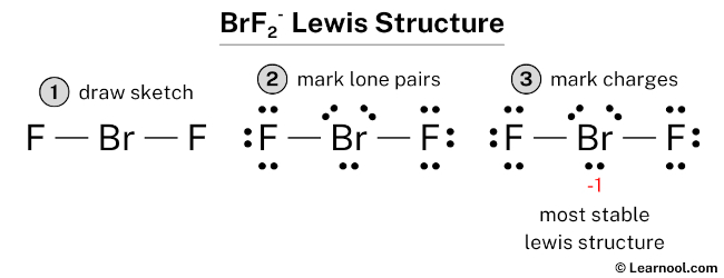BrF2- Lewis Structure