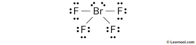 BrF4- Lewis Structure (Step 2)