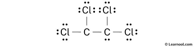 C2Cl4 Lewis Structure (Step 2)