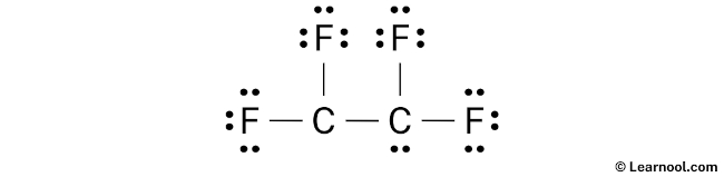 C2F4 Lewis Structure (Step 2)