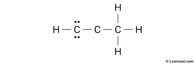 C3H4 Lewis Structure (Step 2)