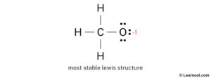 CH3O- Lewis structure - Learnool