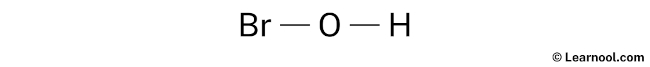 HBrO Lewis Structure (Step 1)