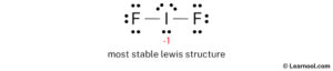 IF2- Lewis structure - Learnool