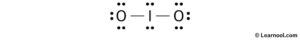 IO2- Lewis structure - Learnool