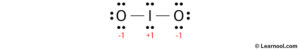 IO2- Lewis structure - Learnool