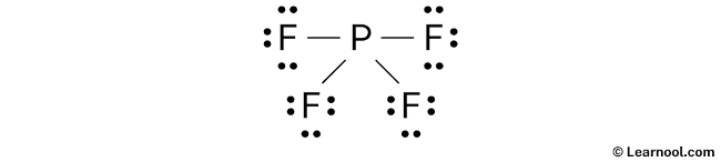 PF4+ Lewis Structure (Step 2)