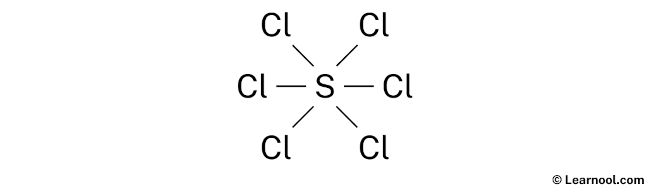SCl6 Lewis Structure (Step 1)