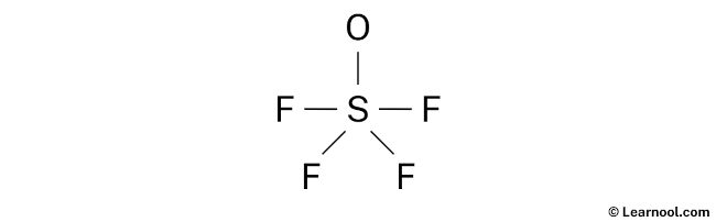 SOF4 Lewis Structure (Step 1)