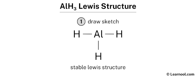 AlH3 Lewis Structure