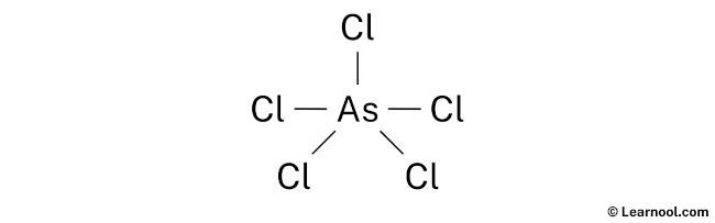 AsCl5 Lewis Structure (Step 1)