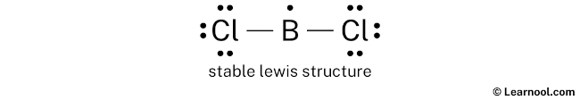 BCl2 Lewis Structure (Step 2)