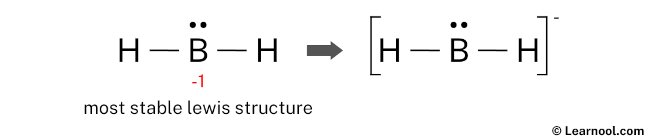BH2- Lewis Structure (Final)