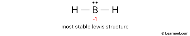 BH2- Lewis Structure (Step 3)