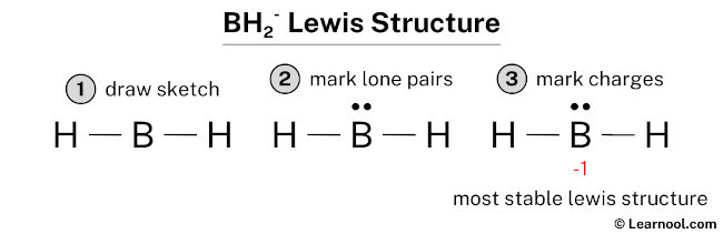 BH2- Lewis Structure