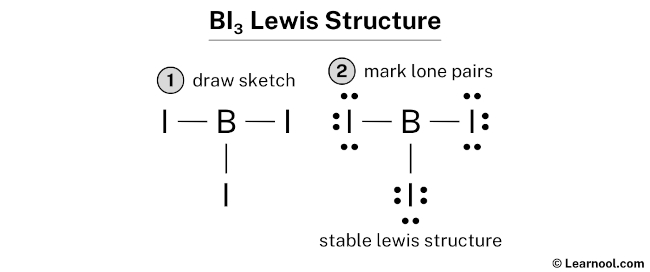 BI3 Lewis Structure