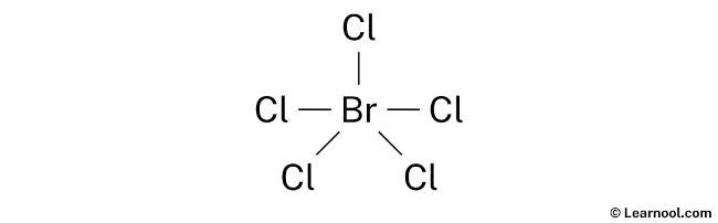 BrCl5 Lewis Structure (Step 1)