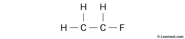 C2H3F Lewis Structure (Step 1)