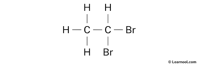 C2H4Br2 Lewis Structure (Step 1)