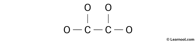 C2O42- Lewis Structure (Step 1)