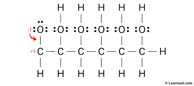 C6H12O6 Lewis Structure (Step 4)