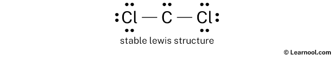 CCl2 Lewis Structure (Step 2)