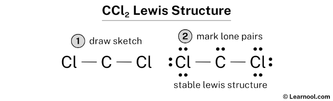 CCl2 Lewis Structure