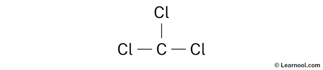 CCl3- Lewis Structure (Step 1)