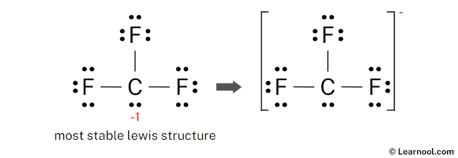 CF3- Lewis Structure (Final)