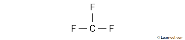 CF3- Lewis Structure (Step 1)